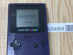LG4904 With Defects - GameBoy Color Purple Game Boy Console Japan