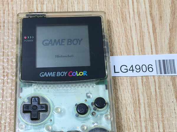 LG4906 Tested Working - GameBoy Color Clear Game Boy Console Japan