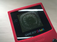 LG4909 With Defects - GameBoy Color Red Game Boy Console Japan