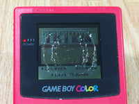 LG4909 With Defects - GameBoy Color Red Game Boy Console Japan