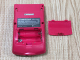 LG4909 With Defects - GameBoy Color Red Game Boy Console Japan