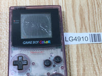 LG4910 With Defects - GameBoy Color Clear Purple Game Boy Console Japan