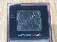 LG4910 With Defects - GameBoy Color Clear Purple Game Boy Console Japan
