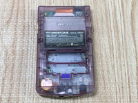 LG4910 With Defects - GameBoy Color Clear Purple Game Boy Console Japan