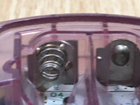 LG4910 With Defects - GameBoy Color Clear Purple Game Boy Console Japan