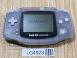 LG4923 With Defects - GameBoy Advance Milky Blue Game Boy Console Japan