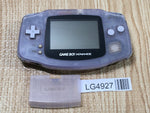 LG4927 Not Working - GameBoy Advance Milky Blue Game Boy Console Japan