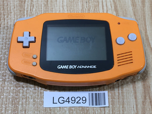 LG4929 With Defects - GameBoy Advance Orange Game Boy Console Japan