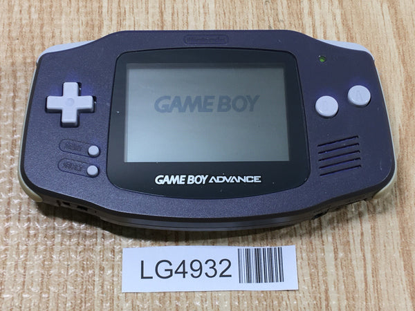 LG4932 With Defects - GameBoy Advance Violet Game Boy Console Japan