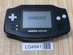 LG4941 With Defects - GameBoy Advance Black Game Boy Console Japan