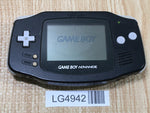 LG4942 With Defects - GameBoy Advance Black Game Boy Console Japan