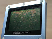 LG4946 With Defects - GameBoy Advance SP Pearl Blue Game Boy Console Japan