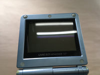 LG4947 With Defects - GameBoy Advance SP Pearl Blue Game Boy Console Japan