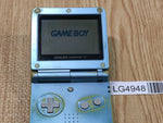 LG4948 With Defects - GameBoy Advance SP Pearl Blue Game Boy Console Japan