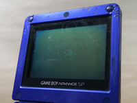 LG4949 With Defects - GameBoy Advance SP Azurite Blue Game Boy Console Japan