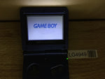LG4949 With Defects - GameBoy Advance SP Azurite Blue Game Boy Console Japan