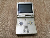LG4950 With Defects - GameBoy Advance SP Star Light Gold Game Boy Console Japan