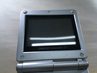 LG4951 With Defects - GameBoy Advance SP Platinum Silver Game Boy Console Japan