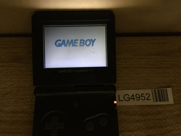 LG4952 With Defects - GameBoy Advance SP Onyx Black Game Boy Console Japan