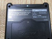 LG4953 Tested Working - NoBattery GameBoy Advance SP Onyx Black Console Japan