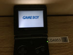 LG4953 Tested Working - NoBattery GameBoy Advance SP Onyx Black Console Japan