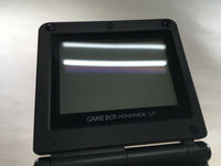 LG4953 Tested Working - NoBattery GameBoy Advance SP Onyx Black Console Japan