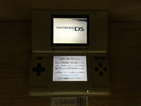 LG4956 With Defects - Nintendo DS Platinum Silver Console Japan