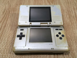 LG4957 With Defects - Nintendo DS Platinum Silver Console Japan
