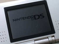 LG4958 With Defects - Nintendo DS Platinum Silver Console Japan