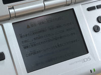LG4960 With Defects - Nintendo DS Platinum Silver Console Japan