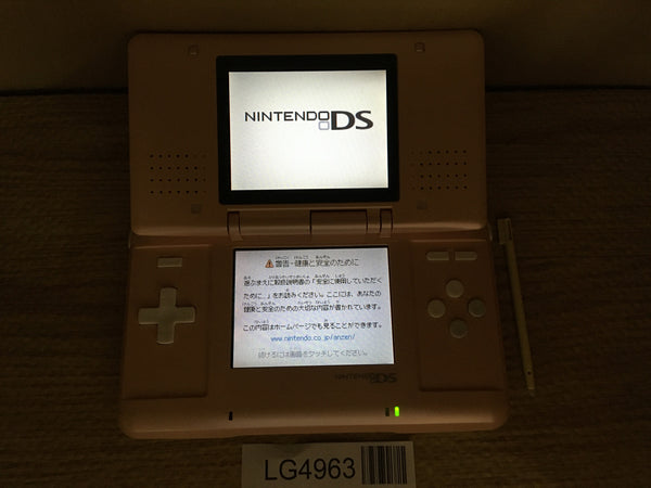 LG4963 Tested Working - No Battery Nintendo DS Candy Pink Console Japan