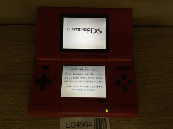 LG4964 With Defects - Nintendo DS RED Console Japan