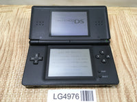 LG4976 With Defects - Nintendo DS Lite Jet Black Console Japan