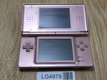 LG4978 With Defects - Nintendo DS Lite Metallic Rose Console Japan