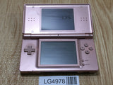 LG4978 With Defects - Nintendo DS Lite Metallic Rose Console Japan