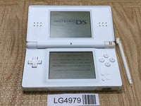 LG4979 With Defects - Nintendo DS Lite Crystal White Console Japan
