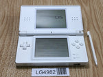 LG4982 With Defects - Nintendo DS Lite Crystal White Console Japan