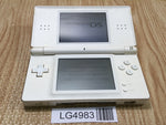 LG4983 With Defects - Nintendo DS Lite Crystal White Console Japan