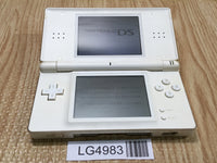 LG4983 With Defects - Nintendo DS Lite Crystal White Console Japan