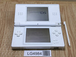 LG4984 Tested Working - No Battery Nintendo DS Lite Crystal White Console Japan