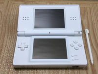 LG4984 Tested Working - No Battery Nintendo DS Lite Crystal White Console Japan