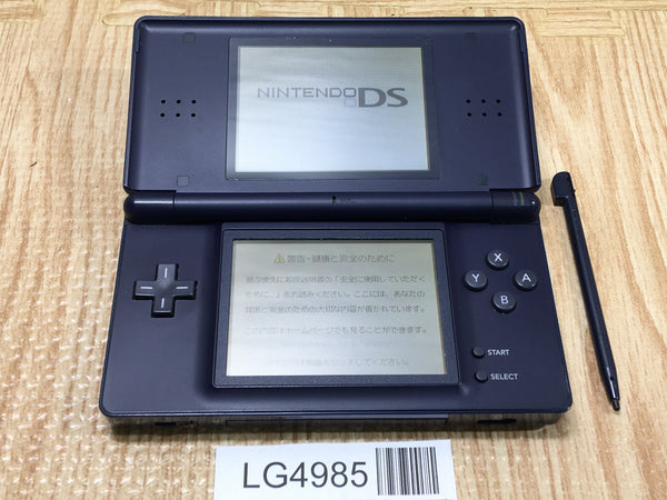 LG4985 With Defects - Nintendo DS Lite Enamel Navy Console Japan