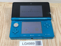 LG4989 With Defects - Nintendo 3DS Aqua Blue Console Japan