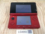 LG4993 With Defects - Nintendo 3DS Flare Red Console Japan