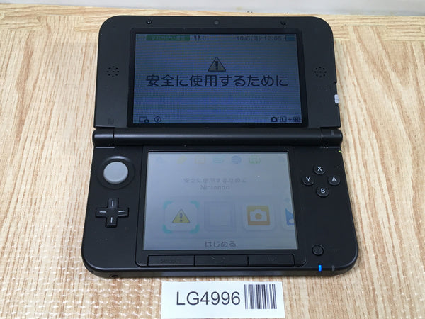 LG4996 With Defects - Nintendo 3DS LL XL 3DS Silver Black Console Japan