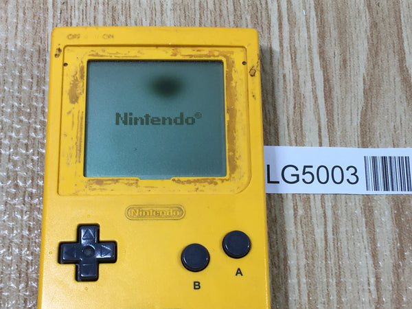 LG5003 Plz Read Item Condi GameBoy Pocket Yellow Game Boy Console Japan