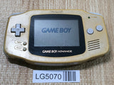 LG5070 Plz Read Item Condi GameBoy Advance Gold Game Boy Console Japan