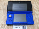 LG5097 Plz Read Item Condi Nintendo 3DS Cobalt Blue Console Japan