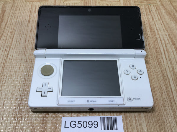 LG5099 Not Working Nintendo 3DS Ice White Console Japan
