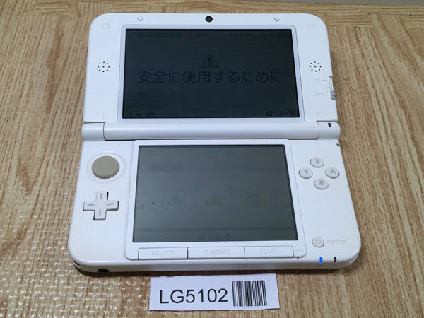 LG5102 Plz Read Item Condi Nintendo 3DS LL XL 3DS Pink White Console Japan